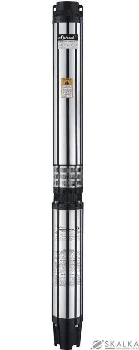 На фото Центробежный насос для скважины Sprut 6SPW 18-135-11 