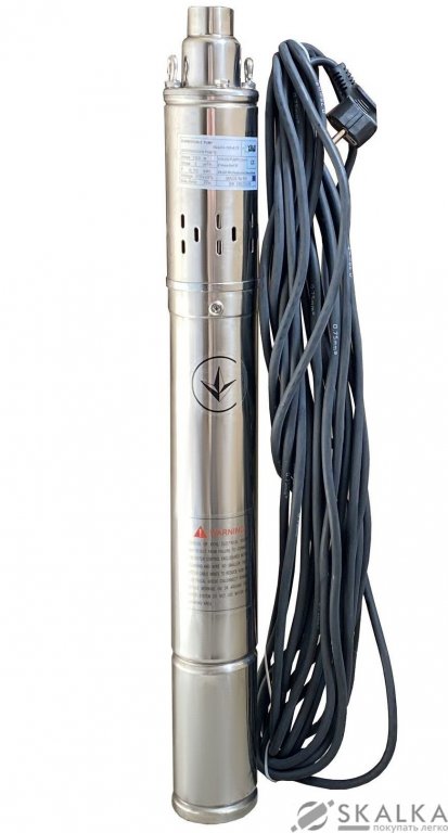 Насос скважинный шнековый VOLKS pumpe 3 QGD 2-103-0.75кВт 3 дюйма + кабель 15м На фото Насос скважинный шнековый VOLKS pumpe 3 QGD 2-103-0.75кВт 3 дюйма + кабель 15м