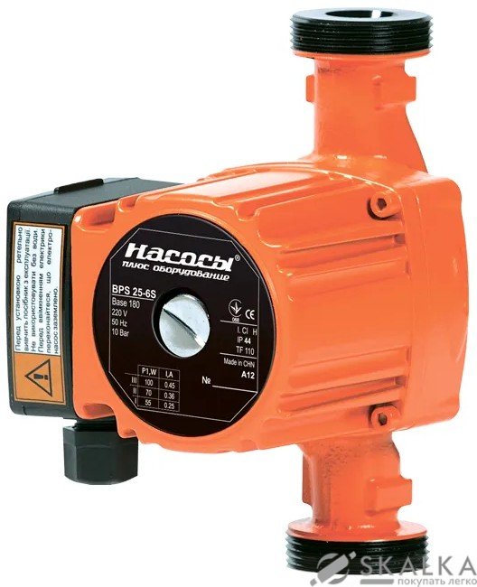 Насос циркуляционный Насосы+Оборудование BPS 25-6S-180 (1142) На фото Насос циркуляционный Насосы+Оборудование BPS 25-6S-180 (1142)