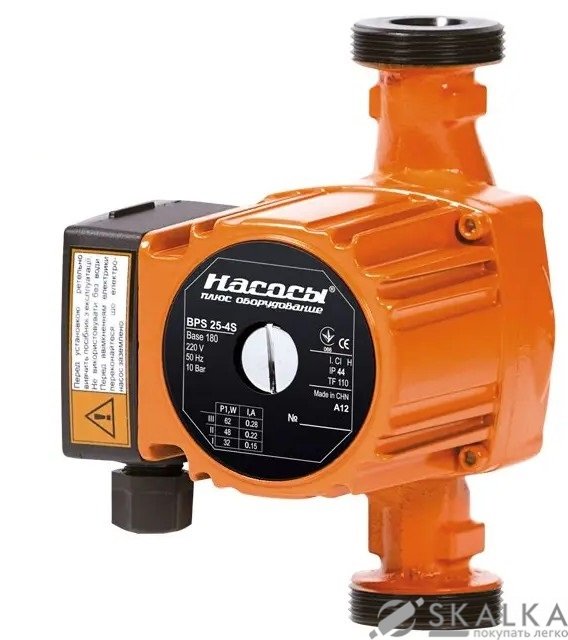 Насос циркуляционный Насосы+Оборудование BPS 25-4S-180 (1140) На фото Насос циркуляционный Насосы+Оборудование BPS 25-4S-180 (1140)