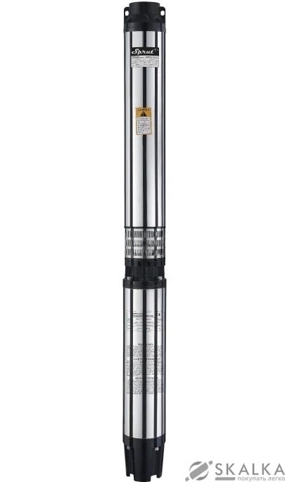 На фото Центробежный насос для скважины Sprut 6SPW 12-140-7.5 