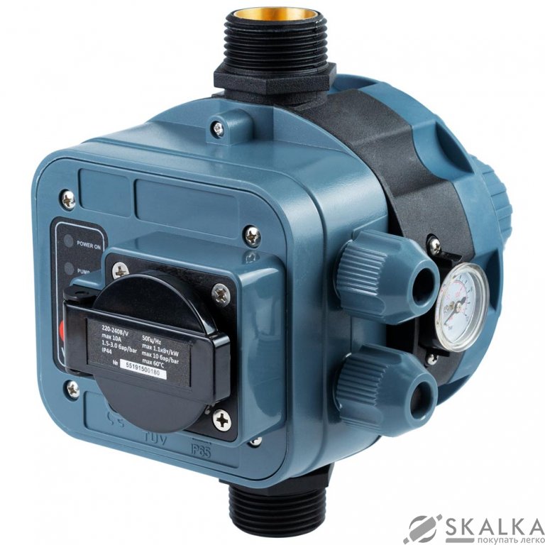 Контроллер давления электронный Katran 1.1кВт Ø1 + розетка (779756) На фото Контроллер давления электронный Katran 1.1кВт Ø1 + розетка (779756)