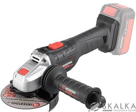 Болгарка аккумуляторная бесщеточная Intertool 20 В, 125 мм, 10000 об/мин, без ЗУ и АКБ (WT-9366) На фото Болгарка аккумуляторная бесщеточная Intertool 20 В, 125 мм, 10000 об/мин, без ЗУ и АКБ (WT-9366)