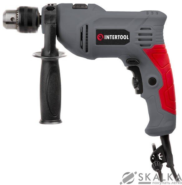 Дрель ударная Intertool 750 Вт (DT-0111) На фото Дрель ударная Intertool 750 Вт (DT-0111)