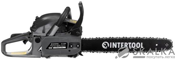 Мотопила цепная Intertool 2.6 кВт 58 см3, шина 45 см/18", шаг 0,325", 3200/11000 об/мин (DT-2209) На фото Мотопила цепная Intertool 2.6 кВт 58 см3, шина 45 см/18", шаг 0,325", 3200/11000 об/мин (DT-2209)