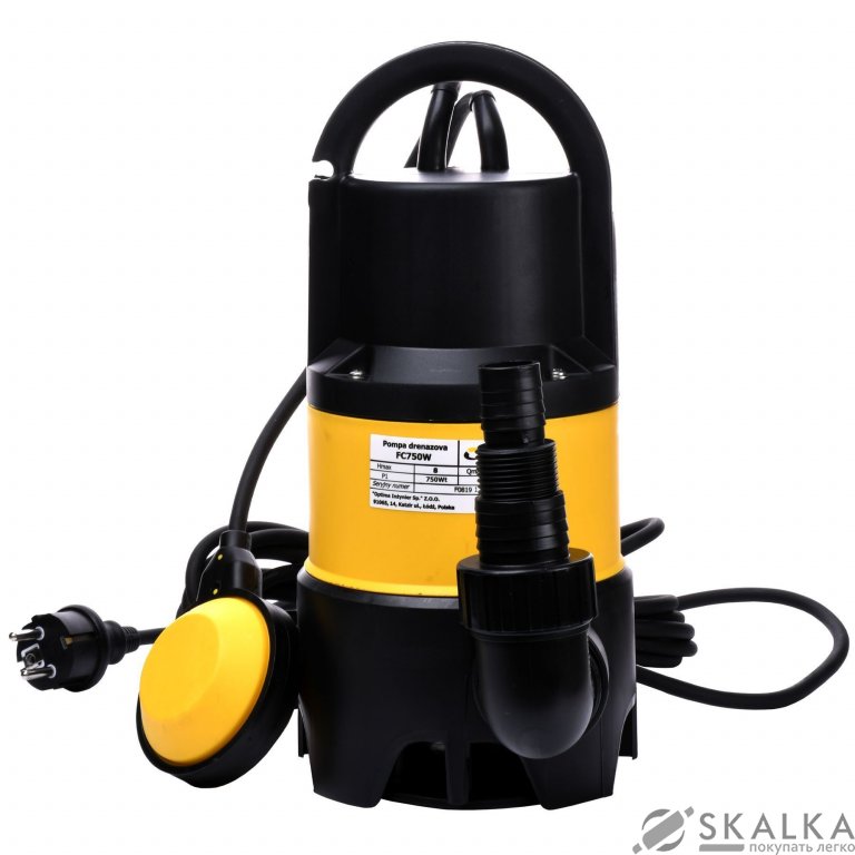 Насос дренажный Optima FC750W 0.75 кВт На фото Насос дренажный Optima FC750W 0.75 кВт