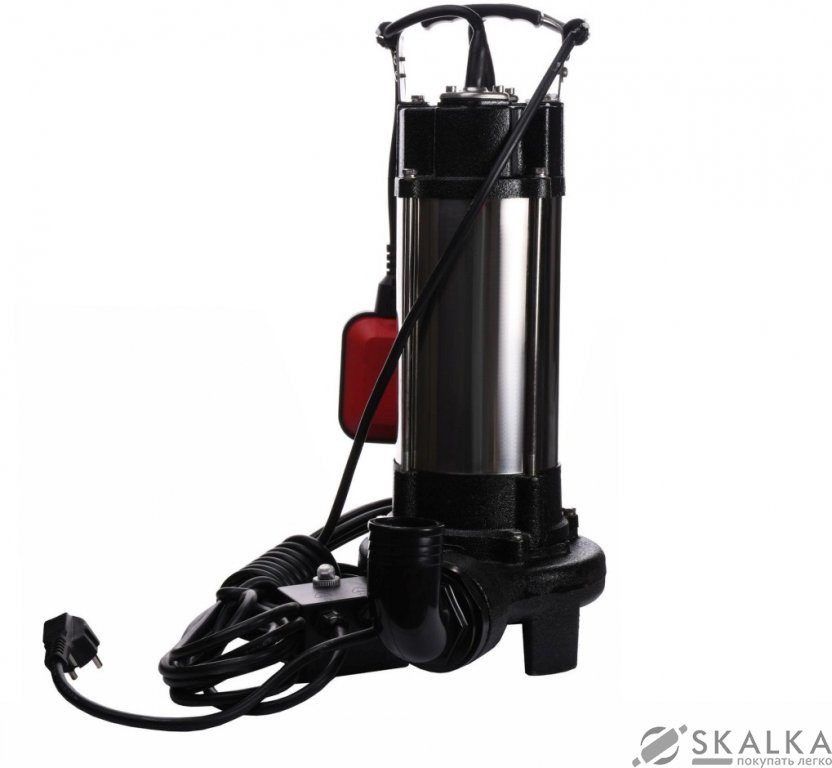 Фекальный насос с режущим механизмом VOLKS V1300 DF 1.3 кВт На фото Фекальный насос с режущим механизмом VOLKS V1300 DF 1.3 кВт