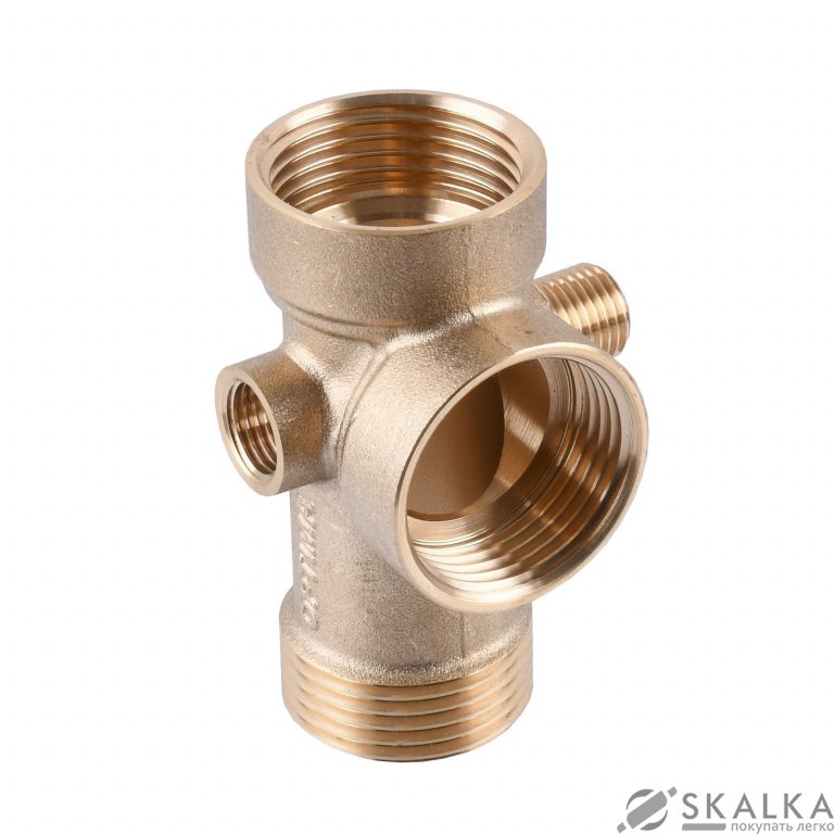 Гребёнка 5-ти ходовая 80мм (пятерник) OPTIMA с выходами 1/4″вр 1/4″нр на одной оси (DS 005 C) На фото Гребёнка 5-ти ходовая 80мм (пятерник) OPTIMA с выходами 1/4″вр 1/4″нр на одной оси (DS 005 C)