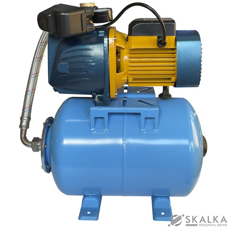 На фото Насосная станция Optima JET100 PRIME-24 1,1кВт на ГРЕБЁНКЕ