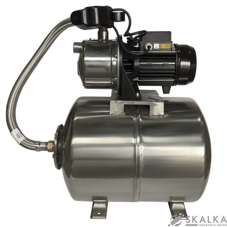 На фото Насосная станция SAER TRX-5 PL ss - 50л нерж. (Насос M-99-N PL нерж. 0,75кВт)