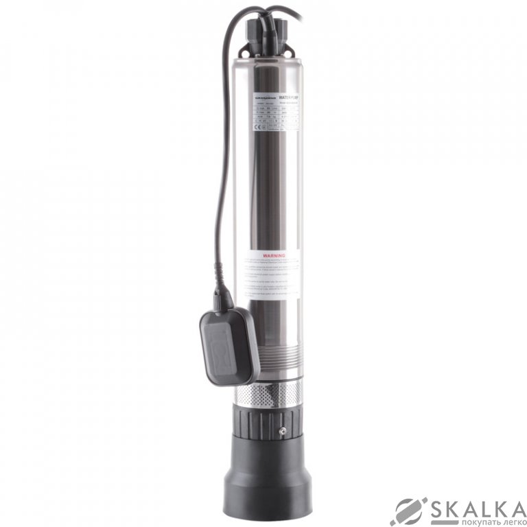 Насос для колодцев центробежный GRANDFAR 4GDm40/5-0.37 с поплавком 100мм (GF1310) На фото Насос для колодцев центробежный GRANDFAR 4GDm40/5-0.37 с поплавком 100мм (GF1310)