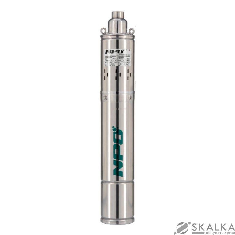Скважинный насос 4SQGD1,8-50-0,5 (кабель 10м) NPO На фото Скважинный насос 4SQGD1,8-50-0,5 (кабель 10м) NPO
