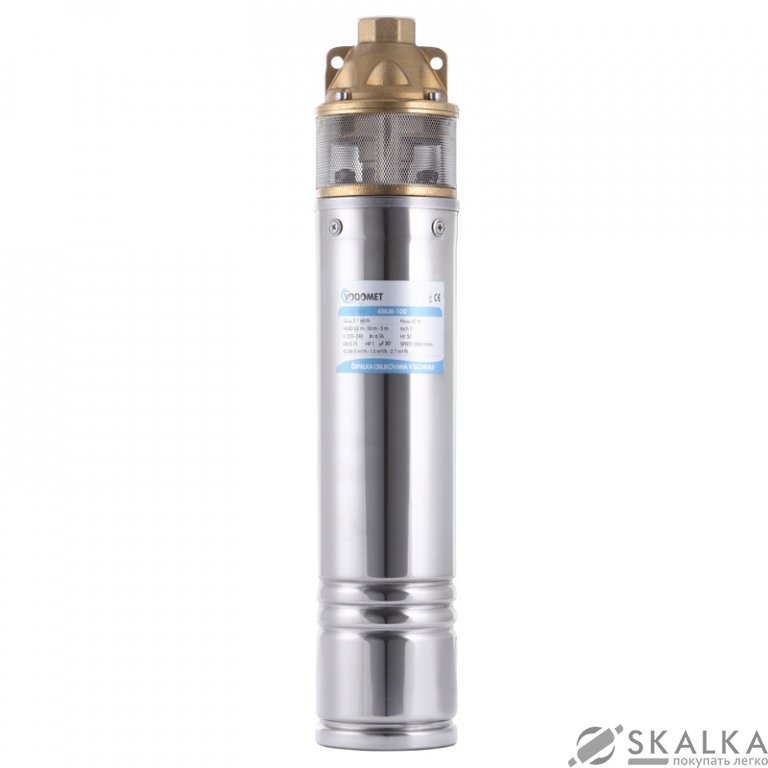 На фото Насос скважинный вихревой VODOMET 4SKM-100 (VO0010)