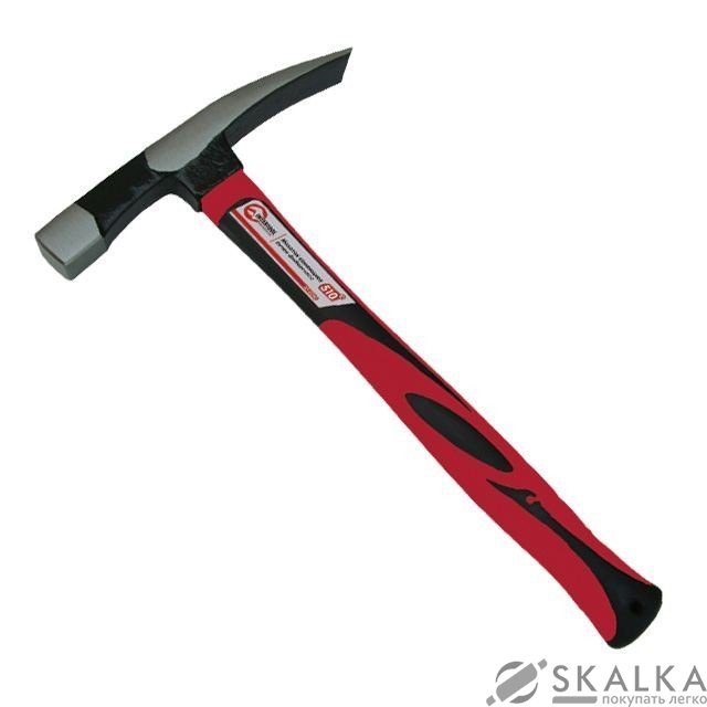 На фото Молоток каменщика Intertool 510г, ручка из фибергласса (HT-0240)