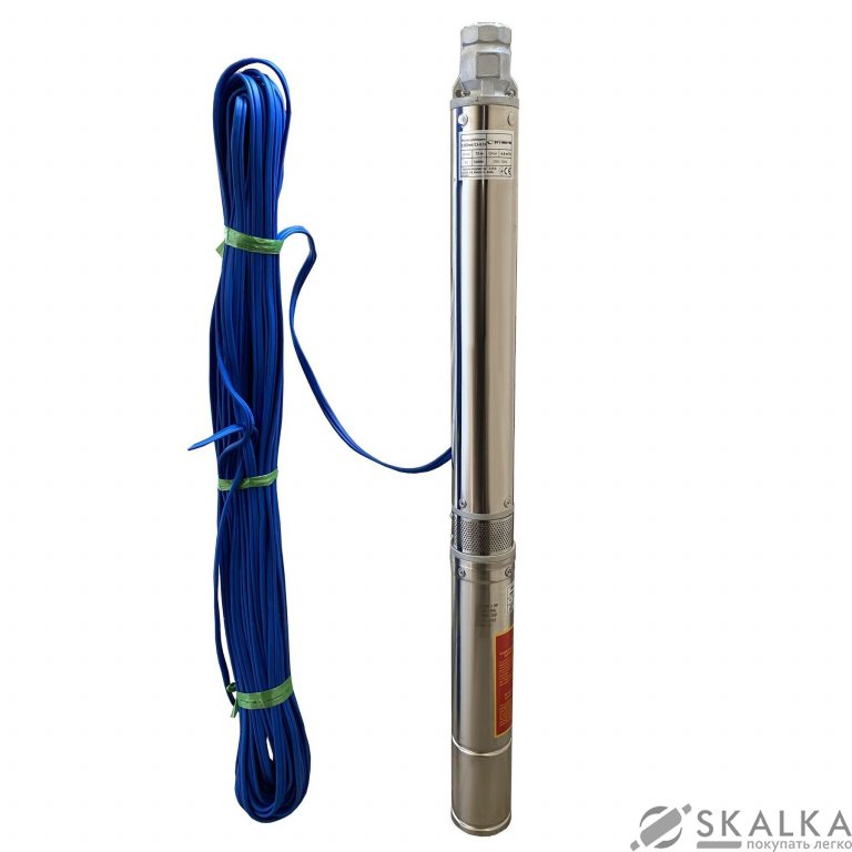 На фото Насос скважинный с повышенной уст-тью к песку OPTIMA PM 3,5SDm3/13 0,55 кВт 79м + 50 м кабель