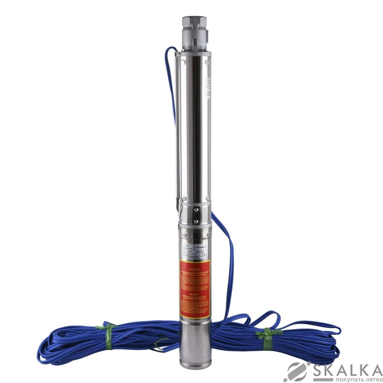 На фото Насос скважинный с повышенной уст-тью к песку OPTIMA PM 3,5SDm3/ 9 0,37 кВт 55м + 35 м кабель