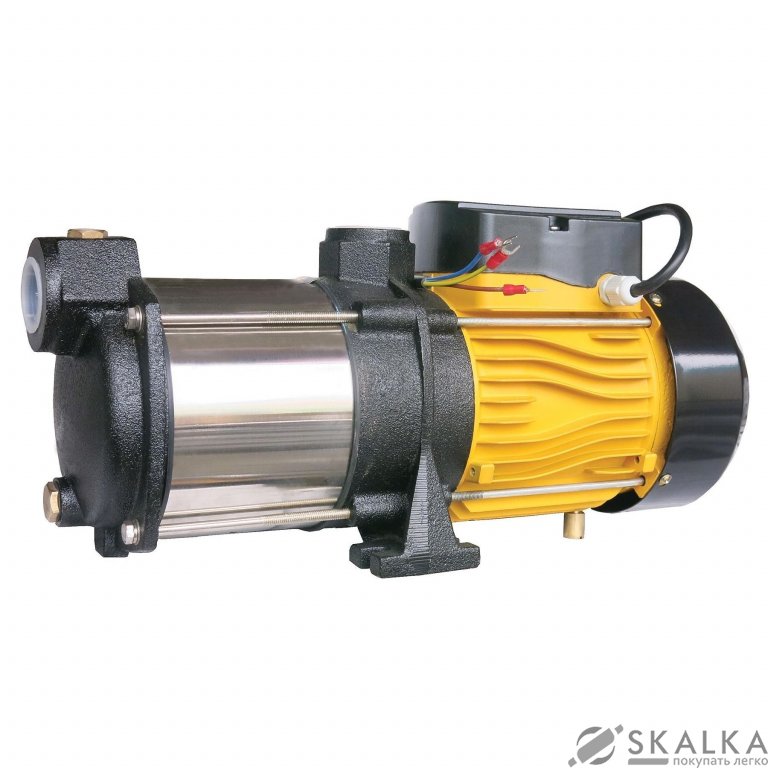 На фото Насос центробежный многоступенчатый Optima MH1100INOX 1,1кВт нерж колеса