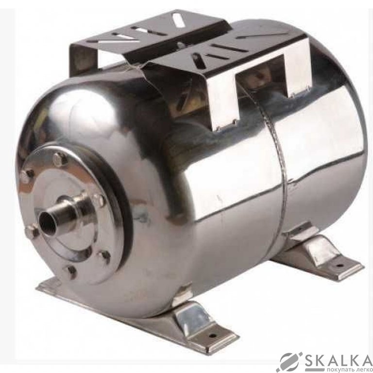 На фото Гидроаккумулятор VOLKS 100л 10bar гор нержавейка