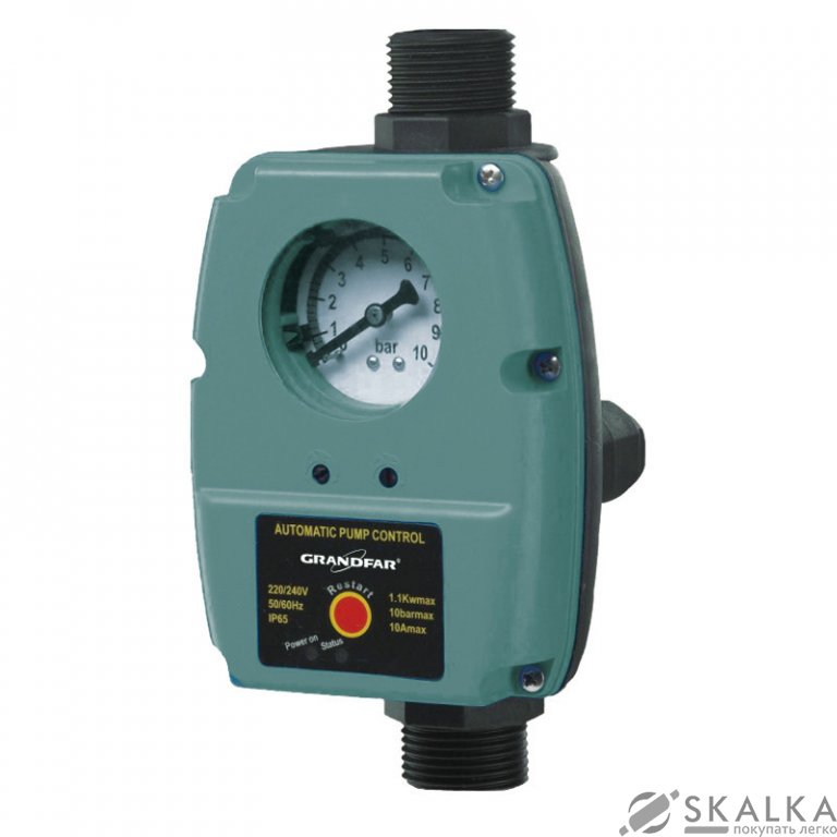 На фото Электронное реле (регулируемое) GRANDFAR GFAm4A с изменяемым значением (GF1143)