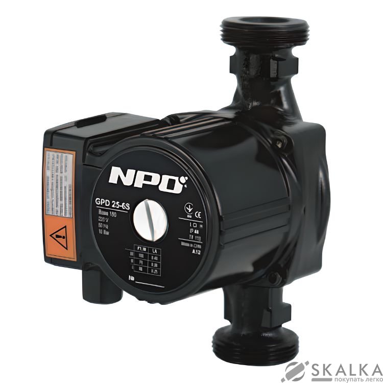 На фото Циркуляционный насос GPD25-8S-180 NPO + комплект гаек
