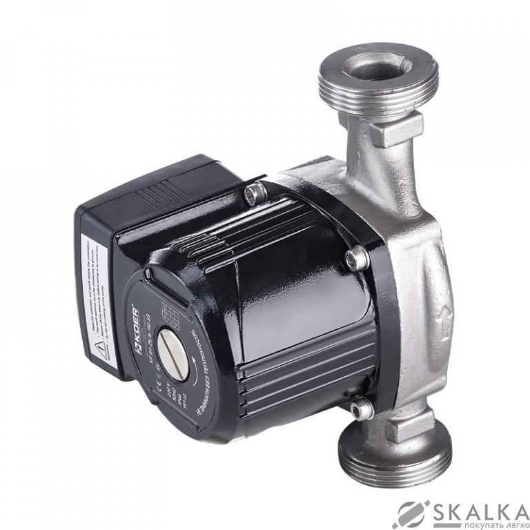 На фото Насос рециркуляционный KOER KP.RP-25/6-180 SS с гайками (KP2795)