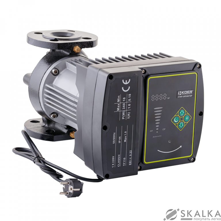 На фото Насос циркуляционный энергосберегающий фланцевый KOER STAR GRS 65/15F (KP2895)
