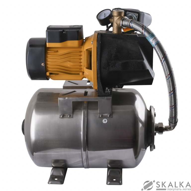 Насосная станция Optima JET150-24INOX 1,3кВт чугун длинный на Гребёнке На фото Насосная станция Optima JET150-24INOX 1,3кВт чугун длинный на Гребёнке