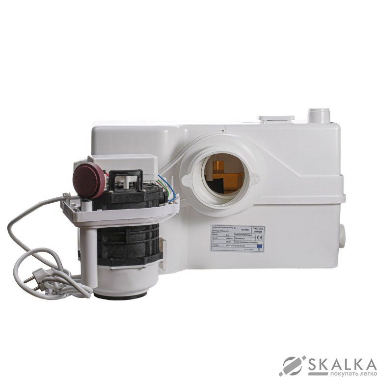 Канализационная установка VOLKS pumpe WC800 На фото Канализационная установка VOLKS pumpe WC800