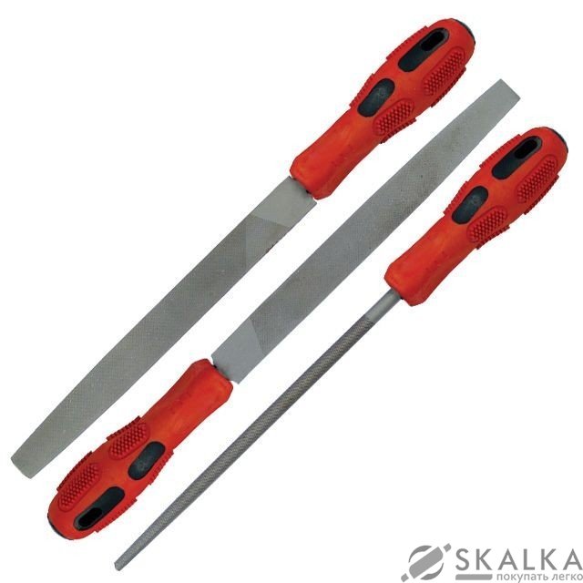 Набор напильников Intertool 3шт (HT-3703) На фото Набор напильников Intertool 3шт (HT-3703)