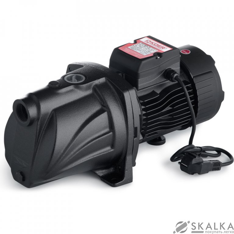 На фото Насос поверхностный самовсасывающий KOER JET-100B (KP2659)