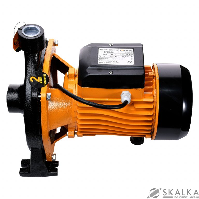 На фото Насос центробежный Optima CPm 200 1,5кВт