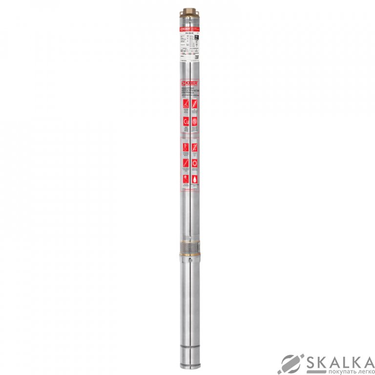 На фото Насос скважинный центробныйKOER 3SDM 2/38 + пульт (KP2620)