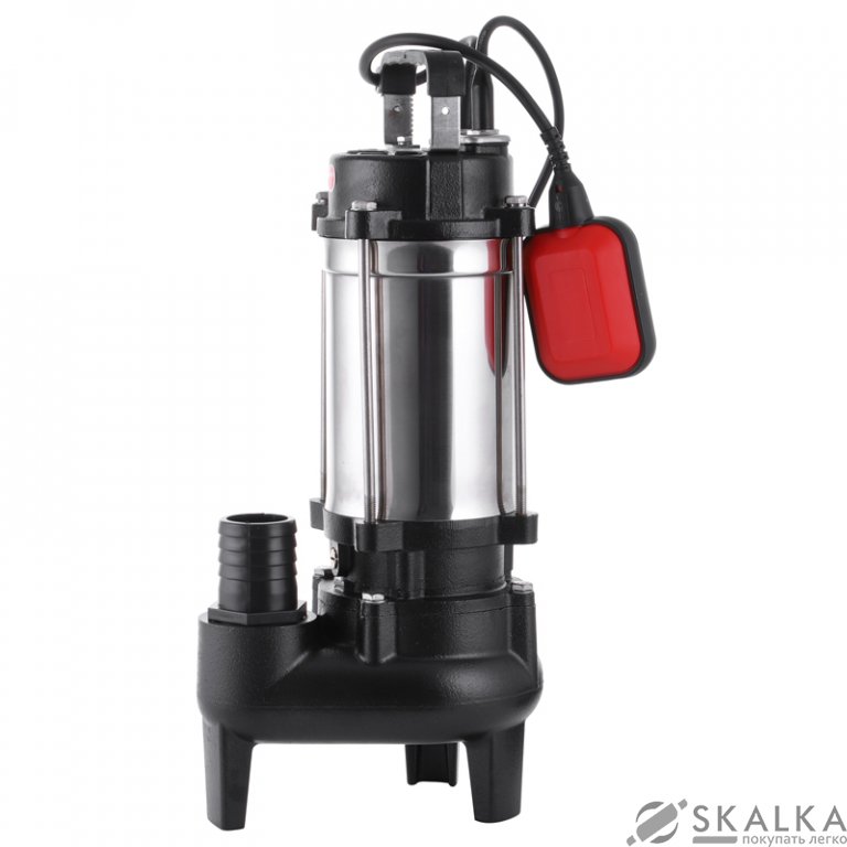 Насос дренажно-фекальный, корпус нержавейка KOER WQD 20-9-0,75S STEEL (KP2665) На фото Насос дренажно-фекальный, корпус нержавейка KOER WQD 20-9-0,75S STEEL (KP2665)