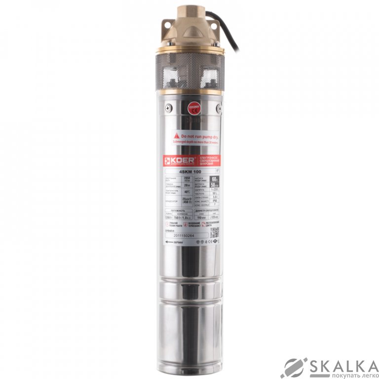 На фото Насос скважинный вихревой KOER 4SKM-100B (Без пульта) (KP2768)