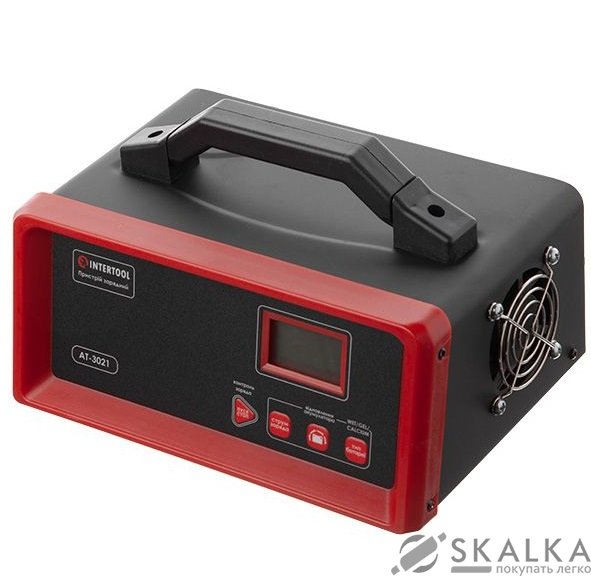 Устройство зарядное Intertool 12В, 5/10/15/20А, 230В, режим восстановления аккумулятора (AT-3021) На фото Устройство зарядное Intertool 12В, 5/10/15/20А, 230В, режим восстановления аккумулятора (AT-3021)