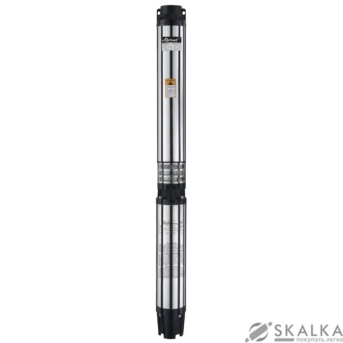 На фото Центробежный насос для скважины Sprut 6SPW 18-95-7.5 