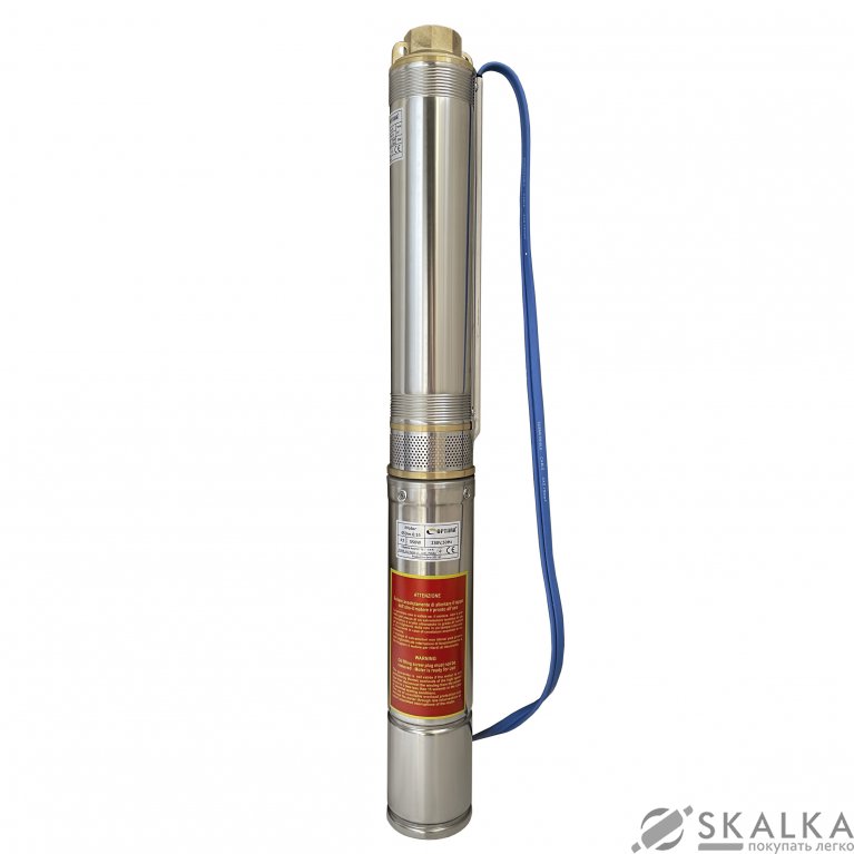 На фото Насос скважинный с повышенной уст-тью к песку OPTIMA 4SDm3/ 9 0,55 кВт 65м + пульт+кабель 1,5м 