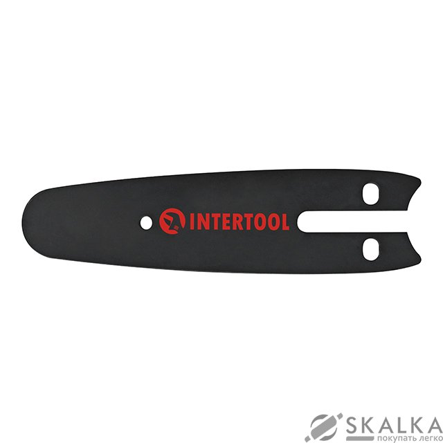 На фото Шина для мини-пилы цепной Intertool 10 см/4", шаг цепи (WT-9107)