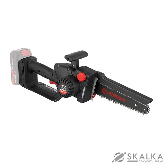 Мини-пила с бесщеточным двигателем Intertool 20 В, шина 20 см, 7.5 м/с без ЗУ и АКБ, STORM (WT-9210) На фото Мини-пила с бесщеточным двигателем Intertool 20 В, шина 20 см, 7.5 м/с без ЗУ и АКБ, STORM (WT-9210)