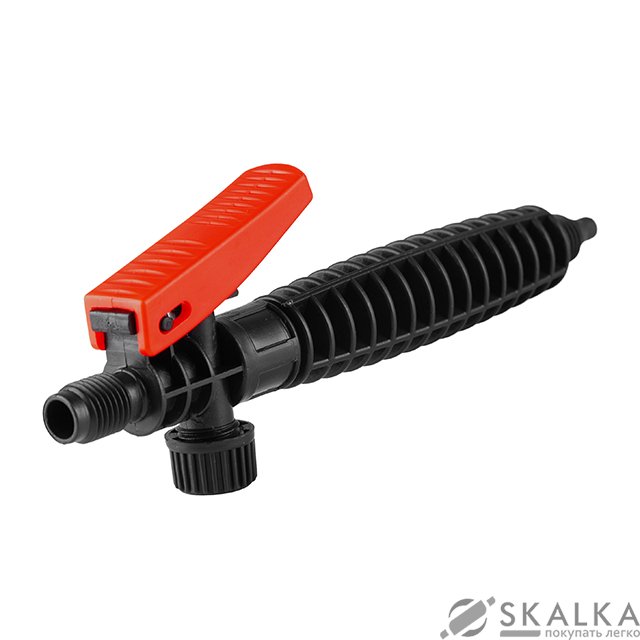 На фото Держатель к брандспойту для ручных и аккумуляторных опрыскивателей Intertool (FT-9021)