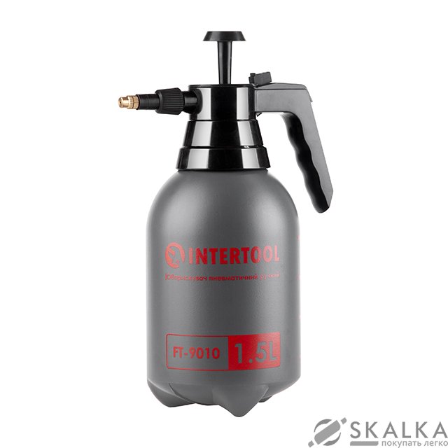 Опрыскиватель пневматический ручной 1.5 л Intertool (FT-9010) На фото Опрыскиватель пневматический ручной 1.5 л Intertool (FT-9010)