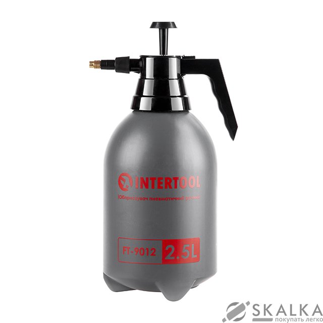 Опрыскиватель пневматический ручной 2.5 л Intertool (FT-9012) На фото Опрыскиватель пневматический ручной 2.5 л Intertool (FT-9012)