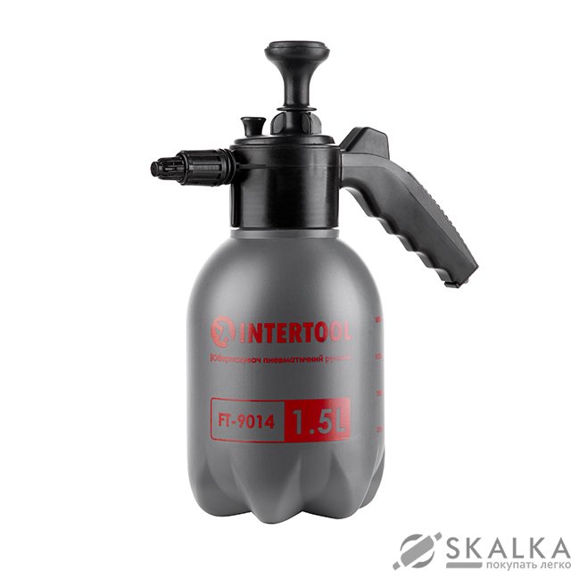 На фото Опрыскиватель пневматический ручной 1.5 л, люкс Intertool (FT-9014)