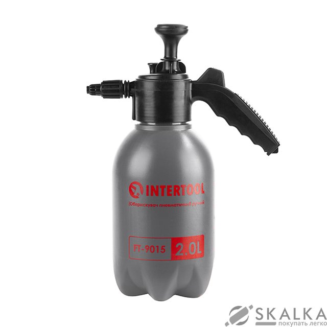Опрыскиватель пневматический ручной 2.0 л, люкс Intertool (FT-9015) На фото Опрыскиватель пневматический ручной 2.0 л, люкс Intertool (FT-9015)