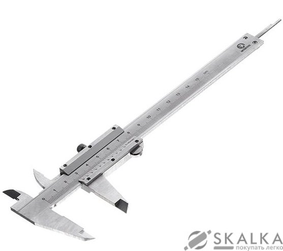 Штангенциркуль Intertool 150мм, 0.05мм/м (MT-3015) На фото Штангенциркуль Intertool 150мм, 0.05мм/м (MT-3015)