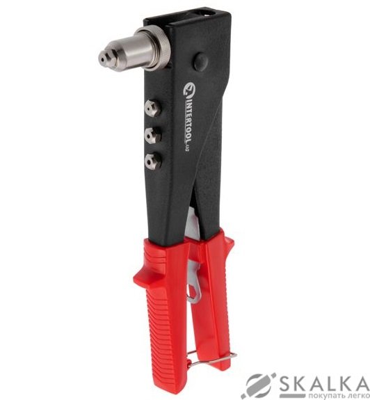 Заклепочник Intertool 3.2; 4; 4.8мм с поворотом на 90° (RT-0002) На фото Заклепочник Intertool 3.2; 4; 4.8мм с поворотом на 90° (RT-0002)