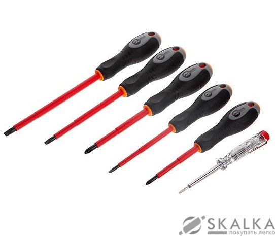 Набор отверток Intertool 6шт 1000В (VT-2107) На фото Набор отверток Intertool 6шт 1000В (VT-2107)