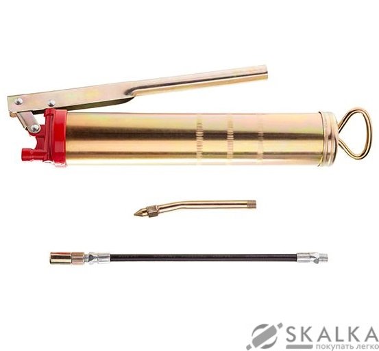 Шприц Intertool для смазки с гибким шлангом (HT-0061) На фото Шприц Intertool для смазки с гибким шлангом (HT-0061)