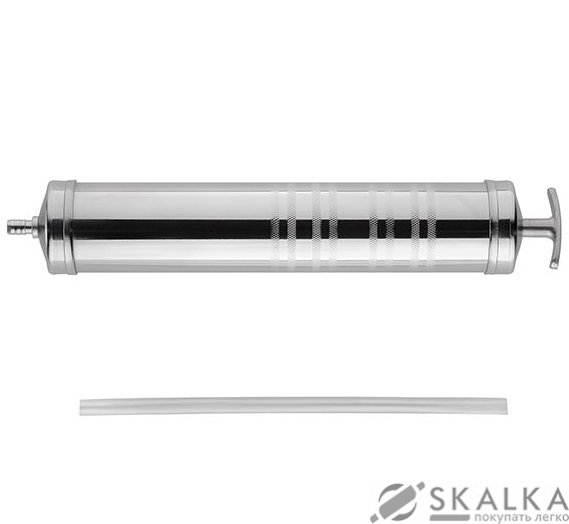 Шприц Intertool для заливки масла 500мл (AT-3065) На фото Шприц Intertool для заливки масла 500мл (AT-3065)