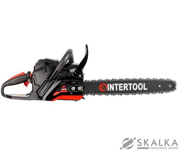 Бензопила цепная Intertool 2.6 кВт, 58 см3, шина 45 см/18", шаг 0,325", STORM (WT-0640) На фото Бензопила цепная Intertool 2.6 кВт, 58 см3, шина 45 см/18", шаг 0,325", STORM (WT-0640)